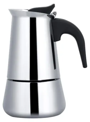 Obrázek produktu pro Kávovar na espresso, indukční, nerezová ocel, 450 ml, vhodný pro všechny typy sporáků