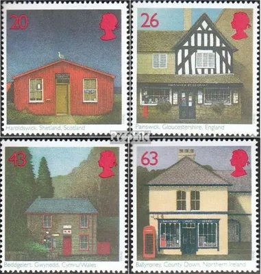 Produktbild von Briefmarken Großbritannien 1997 Mi 1705-1708 (kompl.Ausg.) postfrisch Postvertriebsstellen