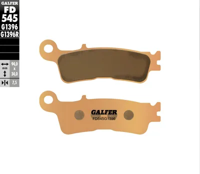 Produktbild von Bremsbeläge Galfer FD545G1396 Sinter-Metall OFFROAD hinten für Fantic Motor XXF 450 ccm Bj. 2024 - 2025