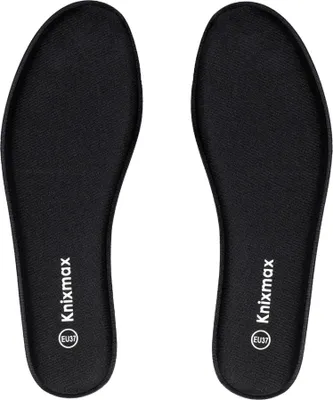 Immagine prodotto di Knixmax solette in memory foam per uomo donna - solette morbide e confortevoli - per sport, tempo libero, lavoro - nero 39