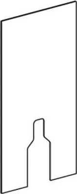 Produktbild von Geberit 242382TG1 Frontverkleidung für Geberit Monolith