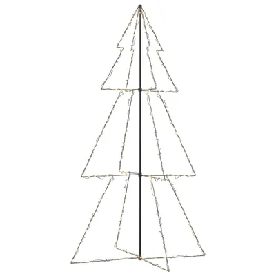 Zdjęcie produktu dla vidaXL Choinka w kształcie stożka 300 LED do wnętrz i na zewnątrz 120x220cm