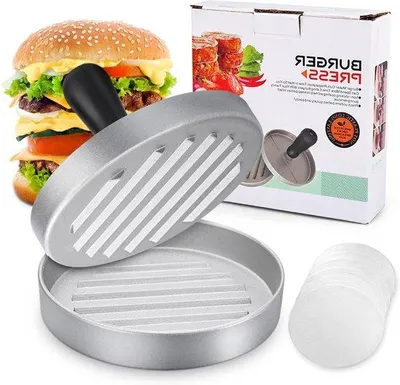 Immagine prodotto di Fogli di carta da forno per hamburger, ideali per il barbecue, 100 fogli