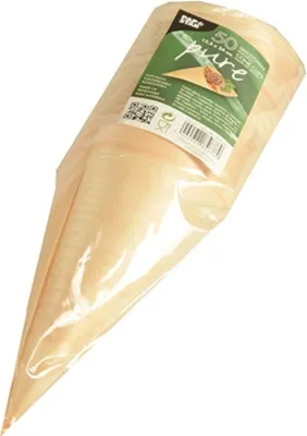Zdjęcie produktu dla Papstar Fingerfood Spitztüten Holz D 125mm H 240mm 50 Stück 85678