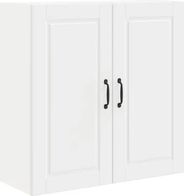 Immagine prodotto di vidaXL Armadio a muro PORTO Bianco 80 x 31 x 80 cm in materiale derivato dal legno