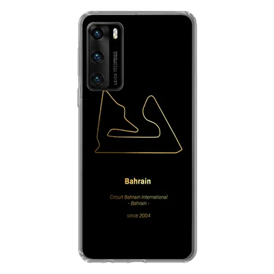 Produktbild von MuchoWow® Handyhülle Schutzhülle Hülle für Huawei P40 Bahrain - Formel 1 - Rennstrecke Silikon Softcase Handy Hülle - Handytasche