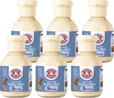 Immagine prodotto di Bären Marke Kaffeetraum latte condensato caffè latte 8% di grassi 160ml confezione da 6 pezzi