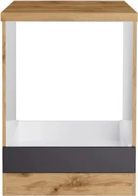 Produktbild von Held Möbel Herdumbauschrank PISA BxTxH 60 x 60 x 86 cm grau matt zerlegt 480.2.6311