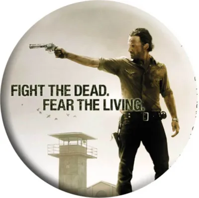 Image de The Walking Dead - Badge à badge - Rick