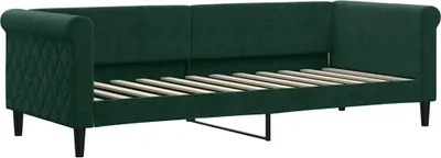 Produktbild von vidaXL Tagesbett Dunkelgrün 80x200 cm Samt