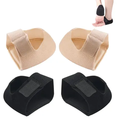 Produktbild von Fersenspornbandage - Fersensporn Einlegesohlen - Gel Fersenschützer - Fersenkissen - Für Fersensporn - 2 Paar