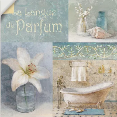 Produktbild von ARTland Wandbild, selbstklebend Parfum I Größe: 30x30 cm