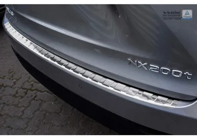 Zdjęcie produktu dla Nakładka na zderzak tylny do Lexus NX (Stal)