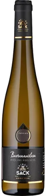 Produktbild von Riesling Rheingau Beerenauslese Hochheimer Reichestal Weißwein Vegan süss Weingut Sack 500ml