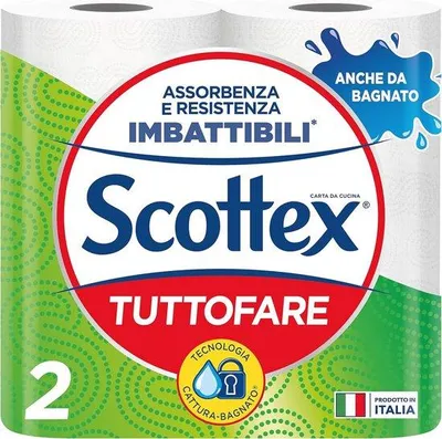 Produktbild von Saugfähiges Küchenpapier – – 2 Rollen