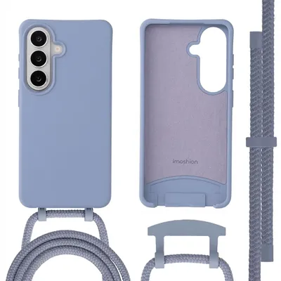 Produktbild von imoshion Color Backcover mit abnehmbarer Schlaufe und MagSafe für das Samsung Galaxy S26 – Ash Blue