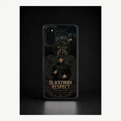 Imagen del producto de Funda para Samsung S20, carcasa protectora con diseño "Respeto" de Schwarzdorn – LUNØIR ©