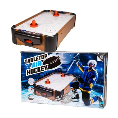 Obrázek produktu pro Van der Meulen 2005614, Stůl na air hockey, Dřevo, Dětský, Jakékoliv pohlaví, 6 rok/roky, Čína