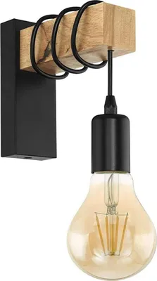 Image de Applique Murale Toolight APP972-1W Line Black