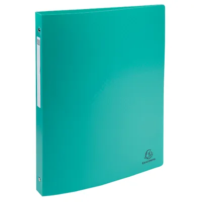 Produktbild von Exacompta 20x Ringbuch A4 Polypropylen + 4 Ringen 15mm, Young, sortiert, 51190E