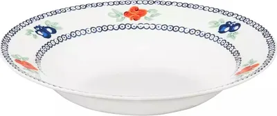Produktbild von Tiefer Porzellanteller Ambition Kalina 23 cm laut Beschreibung
