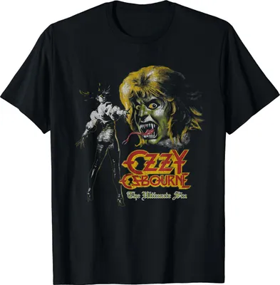 Image de Ozzy Osbourne - "Ultimate Remix" T-Shirt für Herren/Damen Uni RO7899 (XXL) (Anthrazit)