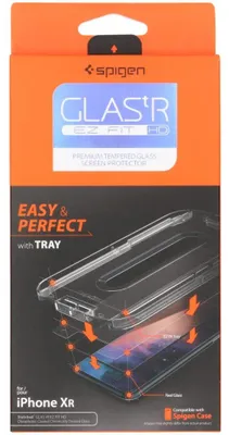 Produktbild von Spigen 064GL24818, Apple, iPhone XR, Kratzresistent, Transparent, 1 Stück(e)