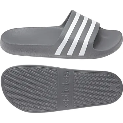 Produktbild von Adidas Herren Pantolette Aqua 40295-10, 40295-11, 40295-12, 40295-13, 40295-5, 40295-6, 40295-7, 40295-8, 40295-9 ADI-F35538 grey three/white/grey three 12