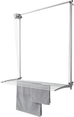 Produktbild von Famanu Wandtrockner höhenverstellbar und platzsparend - Grau 100