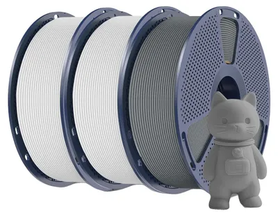 Produktbild von 3D-Drucker-Filament, matte Oberfläche, biologisch abbaubar, 2WT 1GY