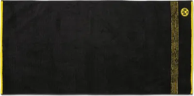 Produktbild von Borussia Dortmund BVB Duschtuch Schwarz 70 x 140 cm