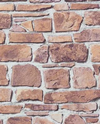 Produktbild von Papiertapete 402612 Tapete Stein Beton 53 x 1005 cm Rasch Selection Rot