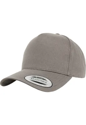 Produktbild von 5-Panel Curved Classic Snapback Cap,grey