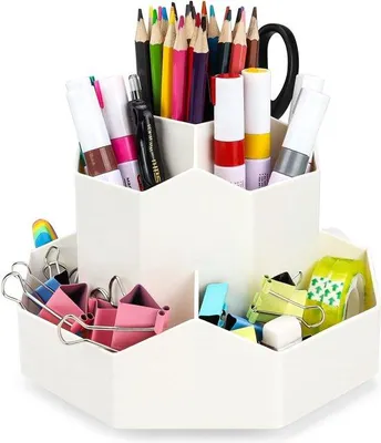 Produktbild von Famanu Schreibtisch Organizer mit 9 Fächern - drehbar