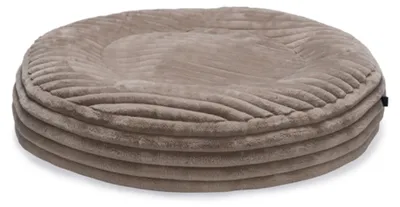 Produktbild von Designed by Lotte Hundekissen Reza rund beige, Maße: 95 x 95 x 20 cm