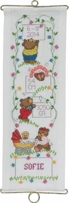 Obrázok produktu pre Súprava na vyšívanie krížikom "Sophie", 14x40 cm, 36-3344