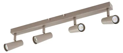 Produktbild von Lindby Deckenstrahler Iluna, 4-flg., kaffeebraun, GU10