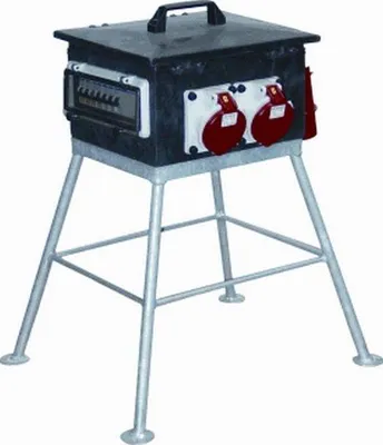 Produktbild von 9-fach Stromverteiler 32A 5-polig 400V IP44