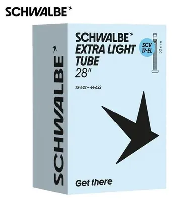 Zdjęcie produktu dla Dętka Schwalbe SCV17-EL 28 44-622 50 mm, czarna
