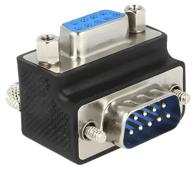 Produktbild von Delock Serieller Adapter - DB-9 (W) zu DB-9 (M)