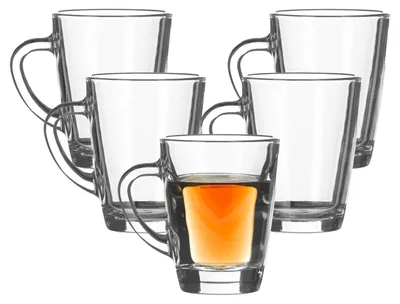 Produktbild von LAV Tee-/Kaffeeglaser - transparentes Glas - 2x - 250 ml