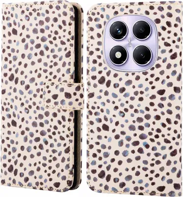 Immagine prodotto di Custodia a libro imoshion Design Xiaomi Redmi Note 14 Pro (4G) - Black And White Dots