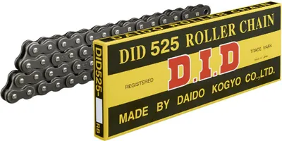Produktbild von Rollenkette DID525/96C Kette offen mit Clipschloss (RJ)