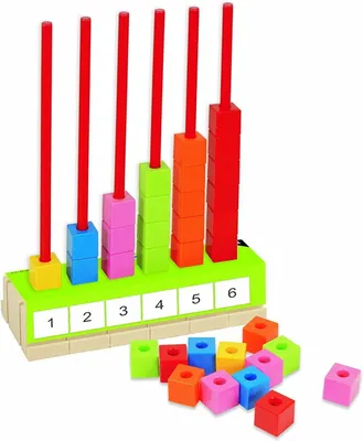 Productafbeelding van Educational Abacus Multibase 90 delen container met activiteit