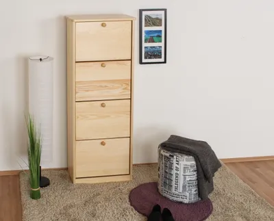 Produktbild von Kiefer massiv Schuhschrank