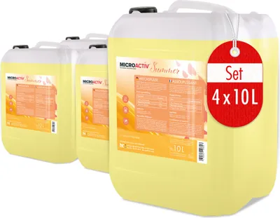 Produktbild von 4 x 10 L Microactiv® Weichspüler Summer