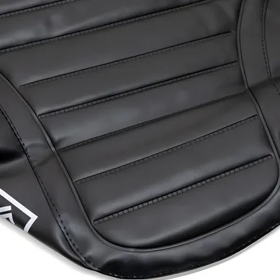 Immagine prodotto di Coprisedile strutturato, nero / nero per panca enduro, con scritta Simson - Simson S50, S51, S70 Enduro