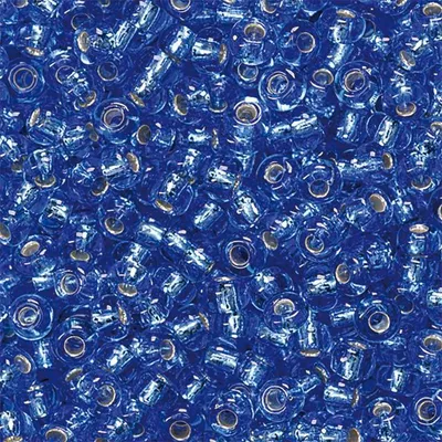 Produktbild von Rocailles 2,5 mm blau VE=5x20g