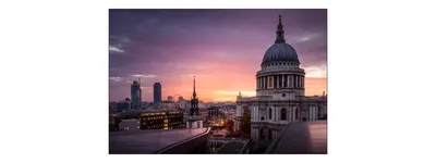Produktbild von Muralo Fototapete Architektur 315 (B) x 210 (H) cm Vliestapete Wand Tapete London Kathedrale Himmel Wohnzimmer Schlafzimmer moderne Wandbild Abstraktion Wand Dekoration