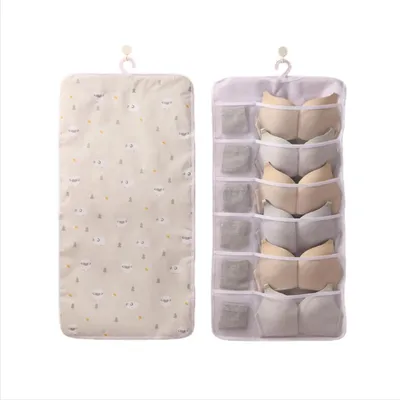 Immagine prodotto di INF Organizzatore da Appendere a 6 Tasche per Biancheria Intima e Calze